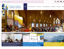 Tablet Screenshot of disciplesinmission.com